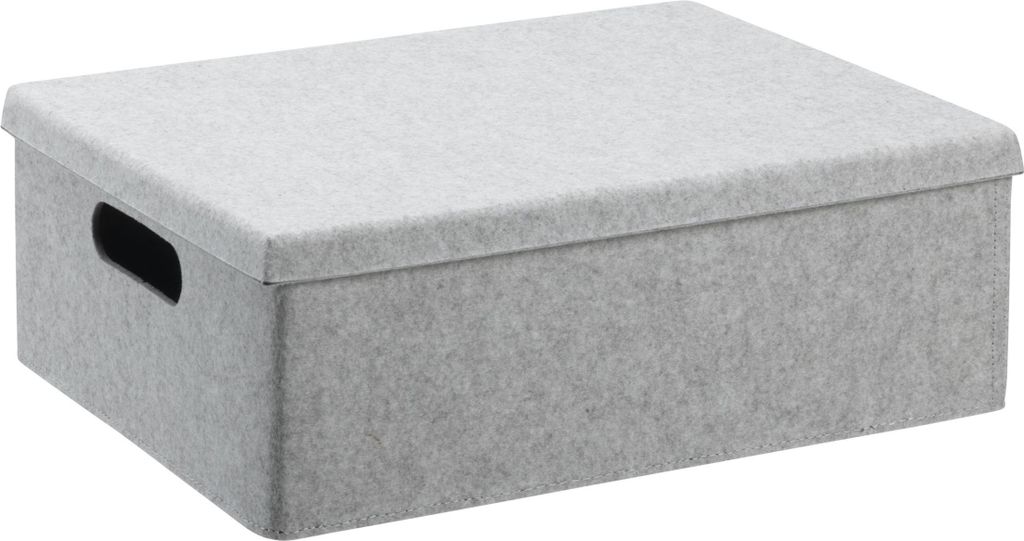 NHG Aufbewahrungsbox VEGA FELT STORAGE Filz M hellgrau Produktbild 