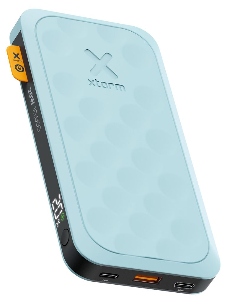 Xtorm 20W Fuel Series Powerbank 10.000mAh - Teal Blue, Produktbild 