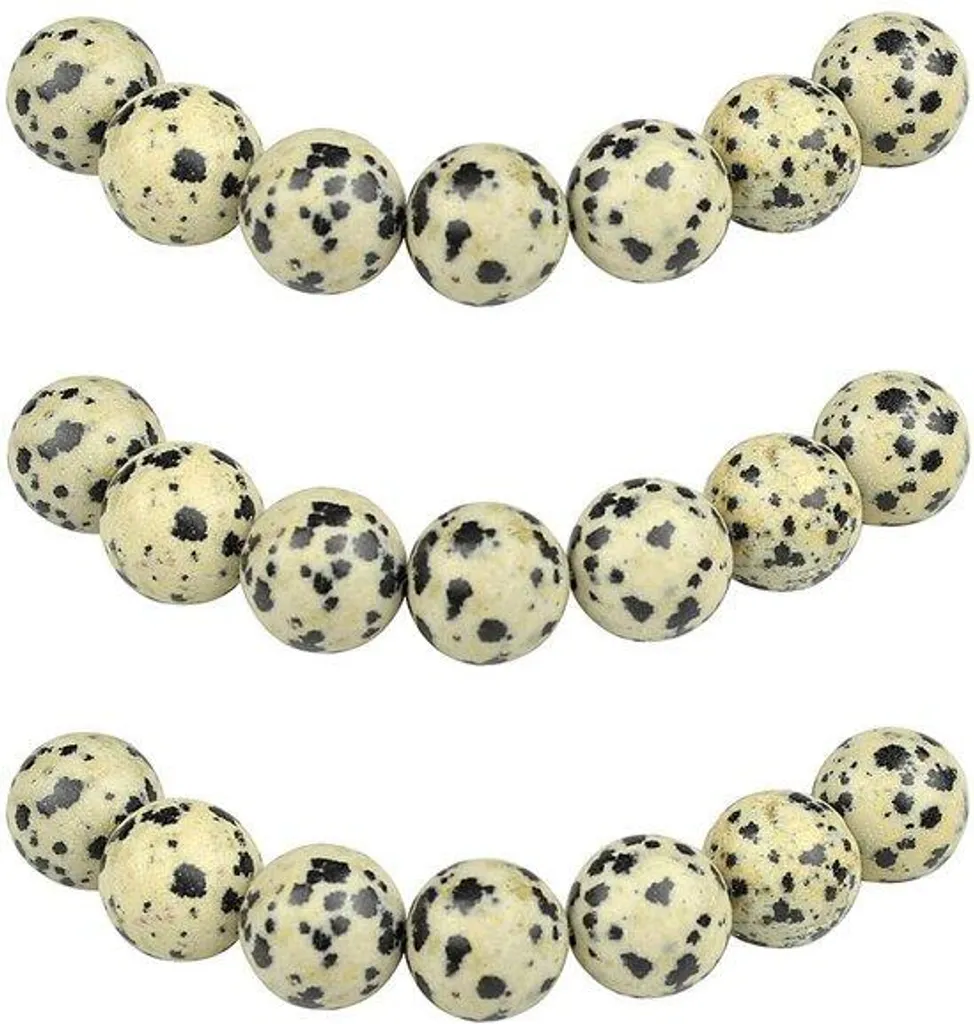 Perles Léopard en Pierre Naturelle 10mm pour Rénover vos Bijoux - 35 Pcs
