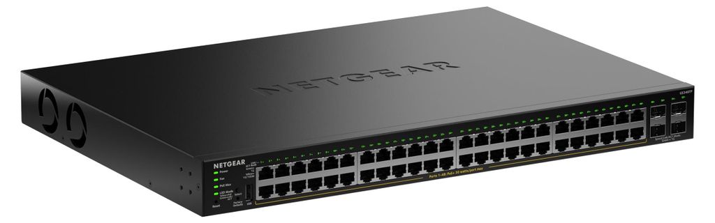 NETGEAR GS348TPv2, Managed, L2/L3, Gigabit Ethernet Produktbild 