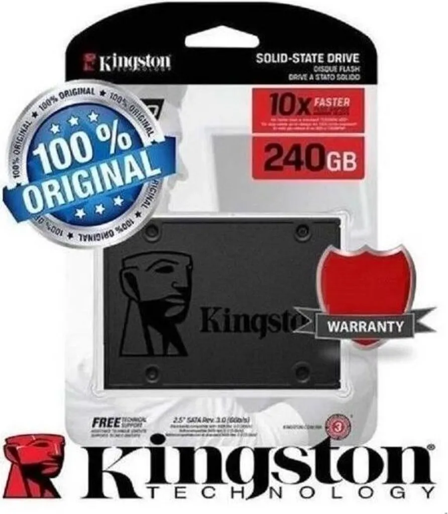 KINGSTON - SSD interno - A400 - 240 GB - 2,5 (SA400S37/240G)