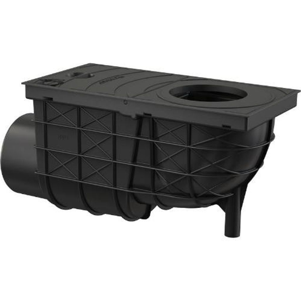Dachauffangwanne seitlich DN Ø 110 mm, schwarz, ENPRO Produktbild 