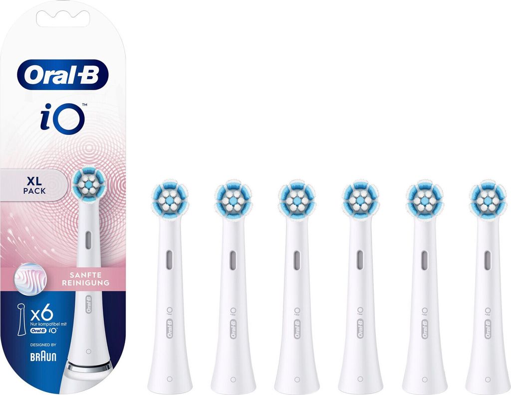 ORAL-B Aufsteckbürste EB iO SanfteRein6er 418221 Produktbild 