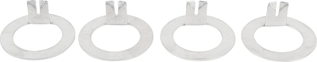 4 Stück 1 Zoll Anhänger-Radspindel-Unterlegscheibe aus Edelstahl für EZ Lube 2K-7K Achsenersatz