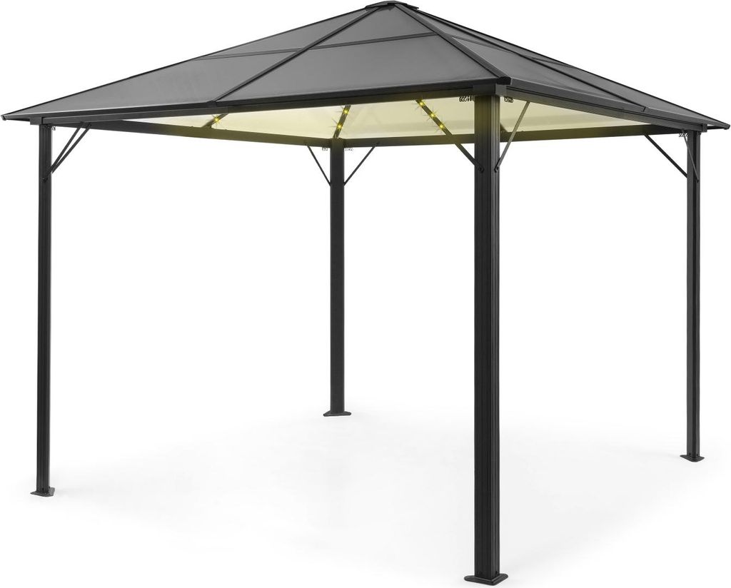 Blumfeldt Pantheon Solid Sky Ambient Solar, pavilon s šedou Obrázek produktu 