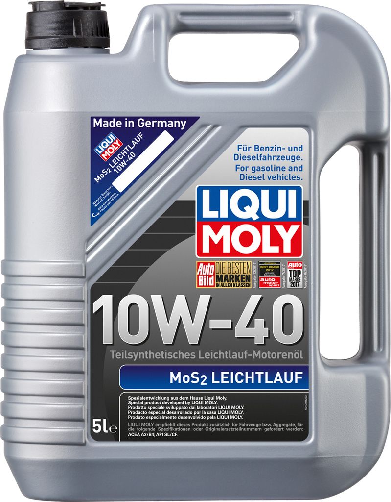 Liqui Moly MoS2 Leichtlauf 10W-40 5 Liter Produktbild 3