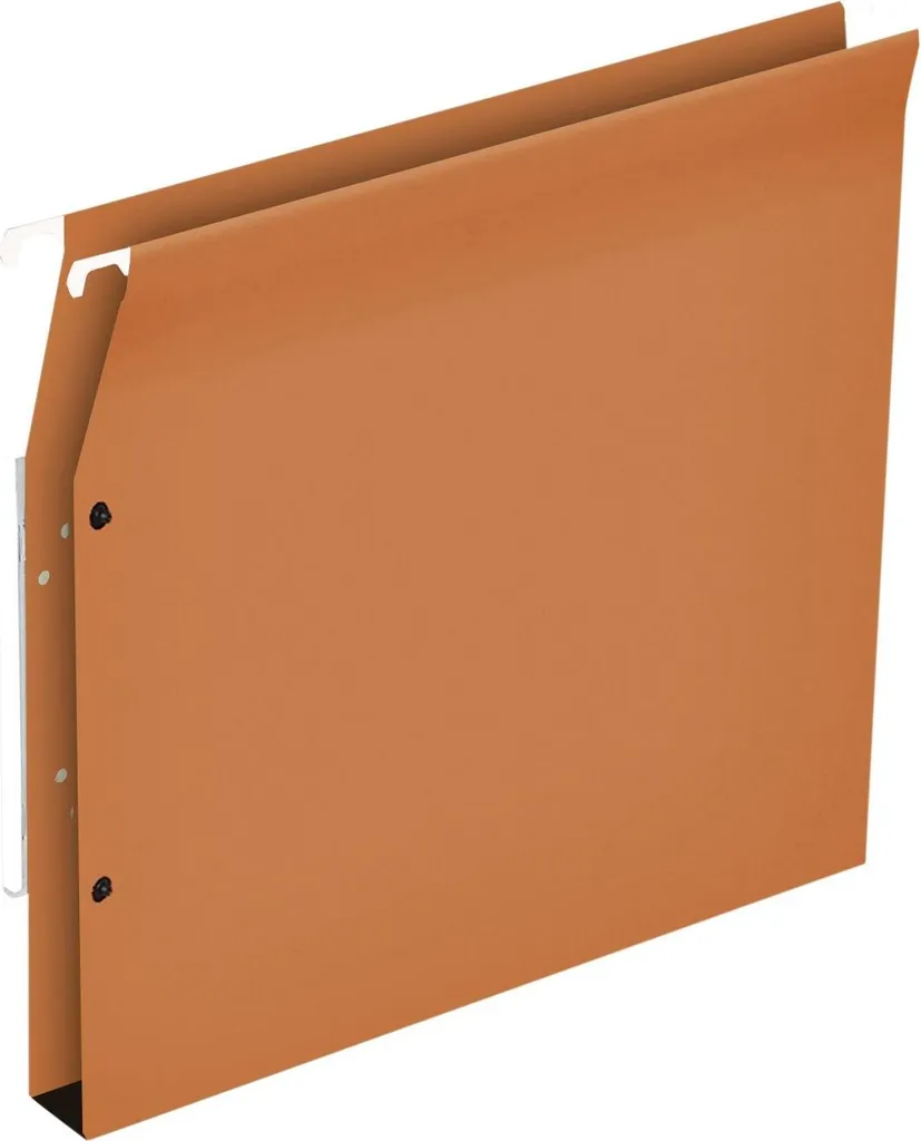 Dossier Suspendu A4 Fond Large 30mm Orange : Stop aux Dossiers Trop Pleins