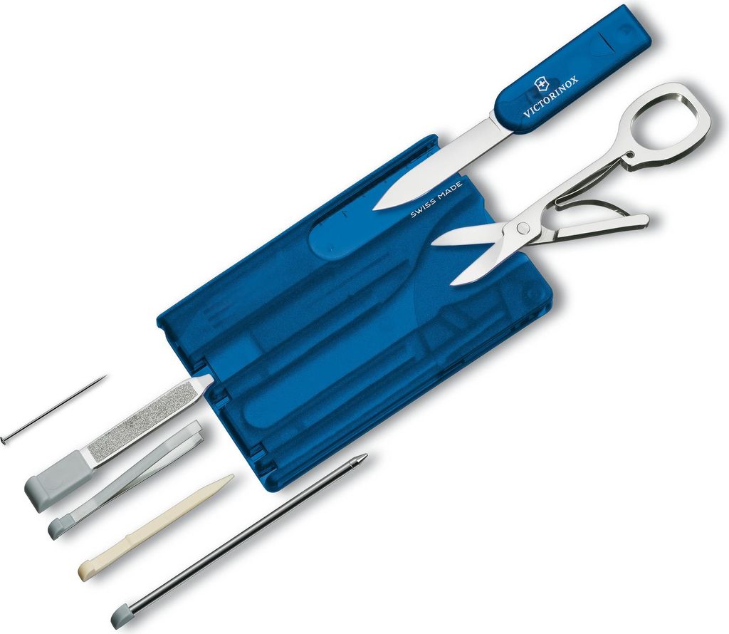 Victorinox SwissCard Saphir, transparant Productafbeelding 