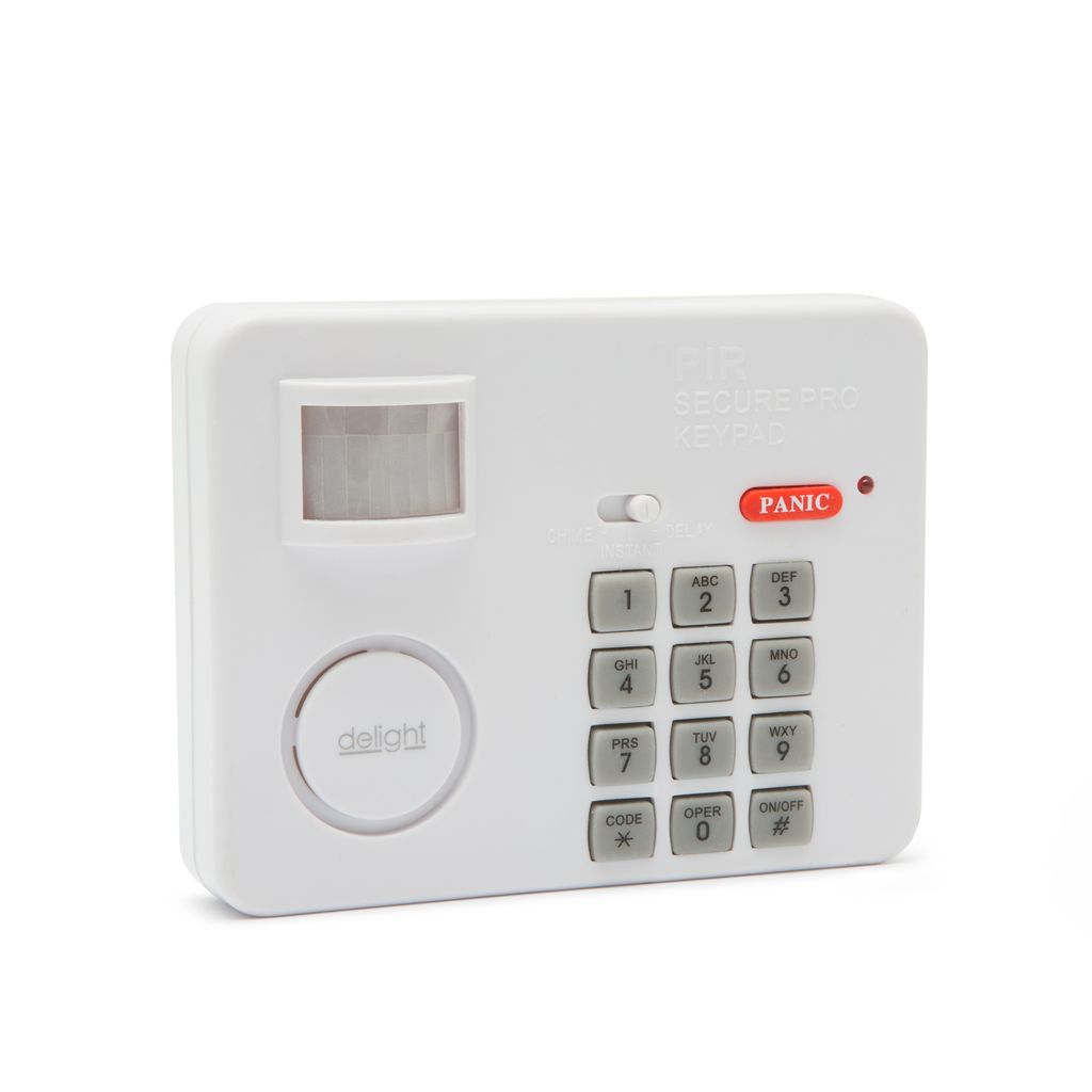 Alarm s pohybovým senzorom s PIN kódovou ochranou Obrázok produktu 