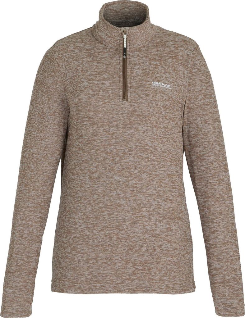 Regatta - "Sweetheart" Fleece-Oberteil für Damen, mit kurzem Reißverschluss RG12093 (42 DE) (Mokka)