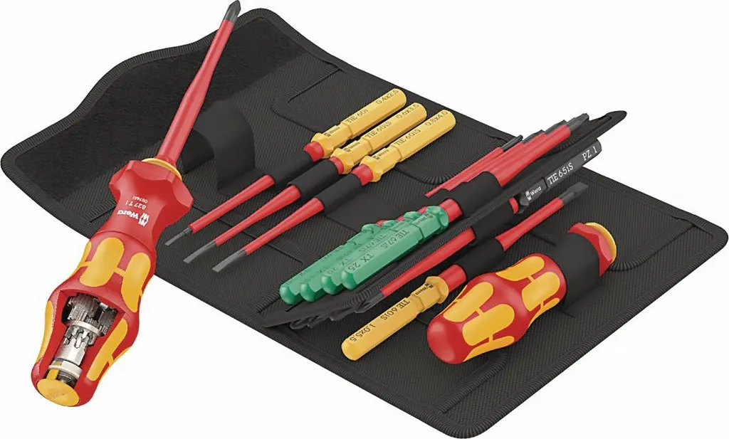 Set Wera Turbo i Imperial 16 Pz: Cacciavite Isolato VDE Professionale