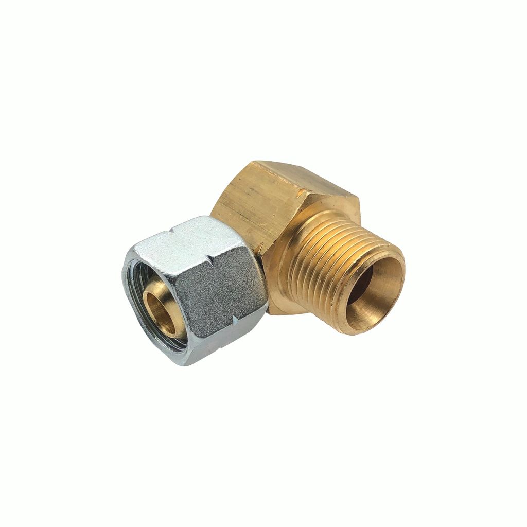 GOK Verbindungsstück 3/8'' x 3/8'' 90° MS Produktbild 