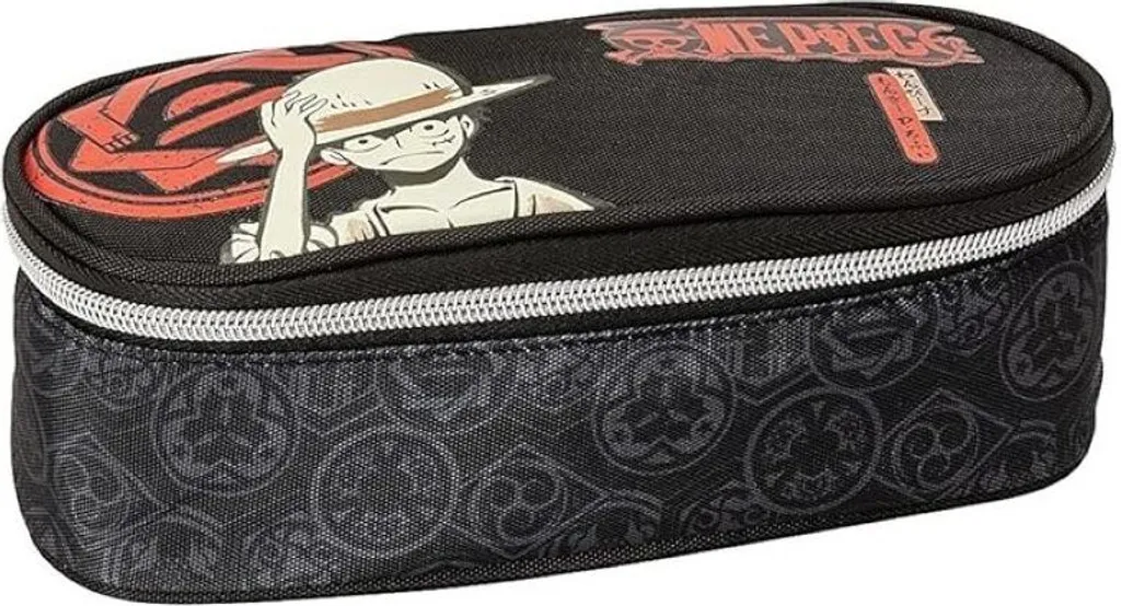 Idea Regalo: Astuccio One Piece Ovale per Ragazzi - Scuola e Tempo Libero