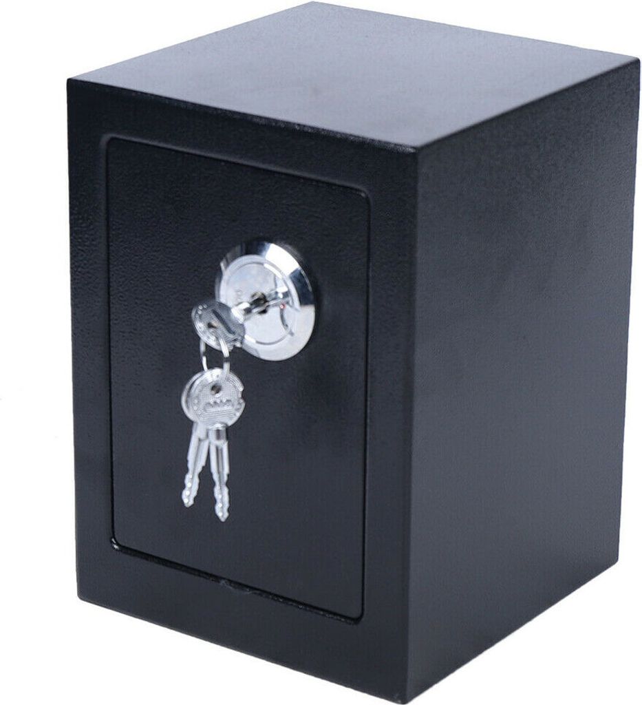 170mm Möbeltresor Doppelbartschloss schwarz Wandtresor 230x170x170cm Zimmersafe Hotelsafe