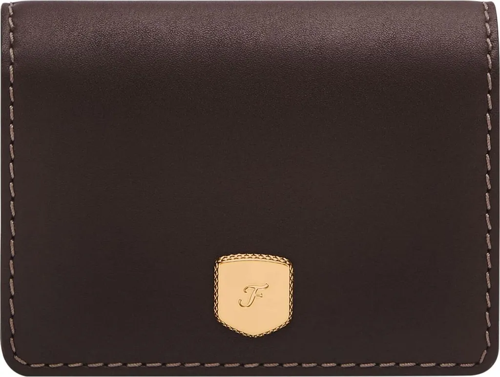 Recensione Portafoglio Fossil Lennox Small Flap Pelle Mink Marrone
