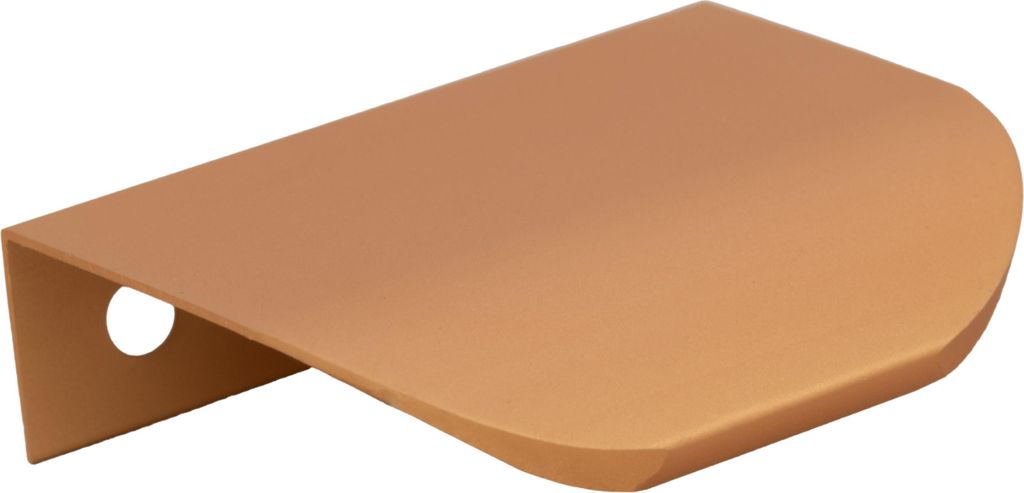 Elégante poignée de meuble ronde en aluminium en cuivre, 50 Image du produit 