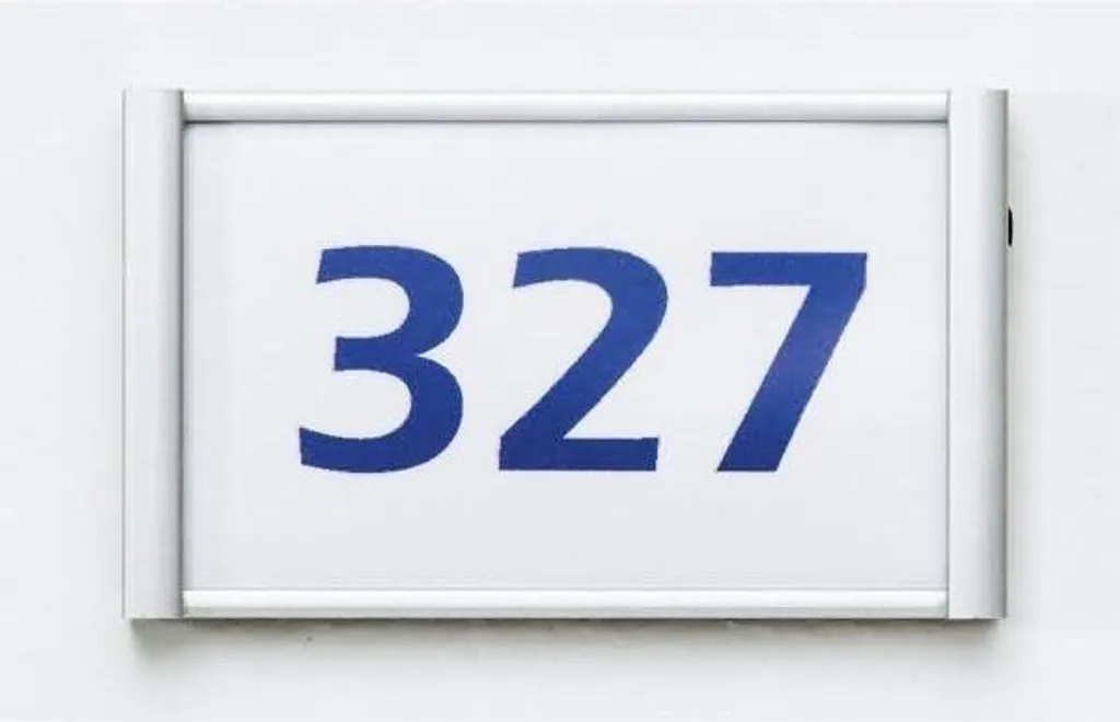 Système de plaque de porte Ultradex Silver 310977 60x36mm aluminium