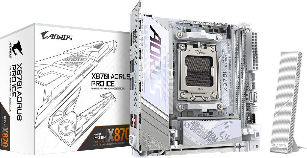 GIGABYTE X870I AORUS PRO ICE, Mainboard