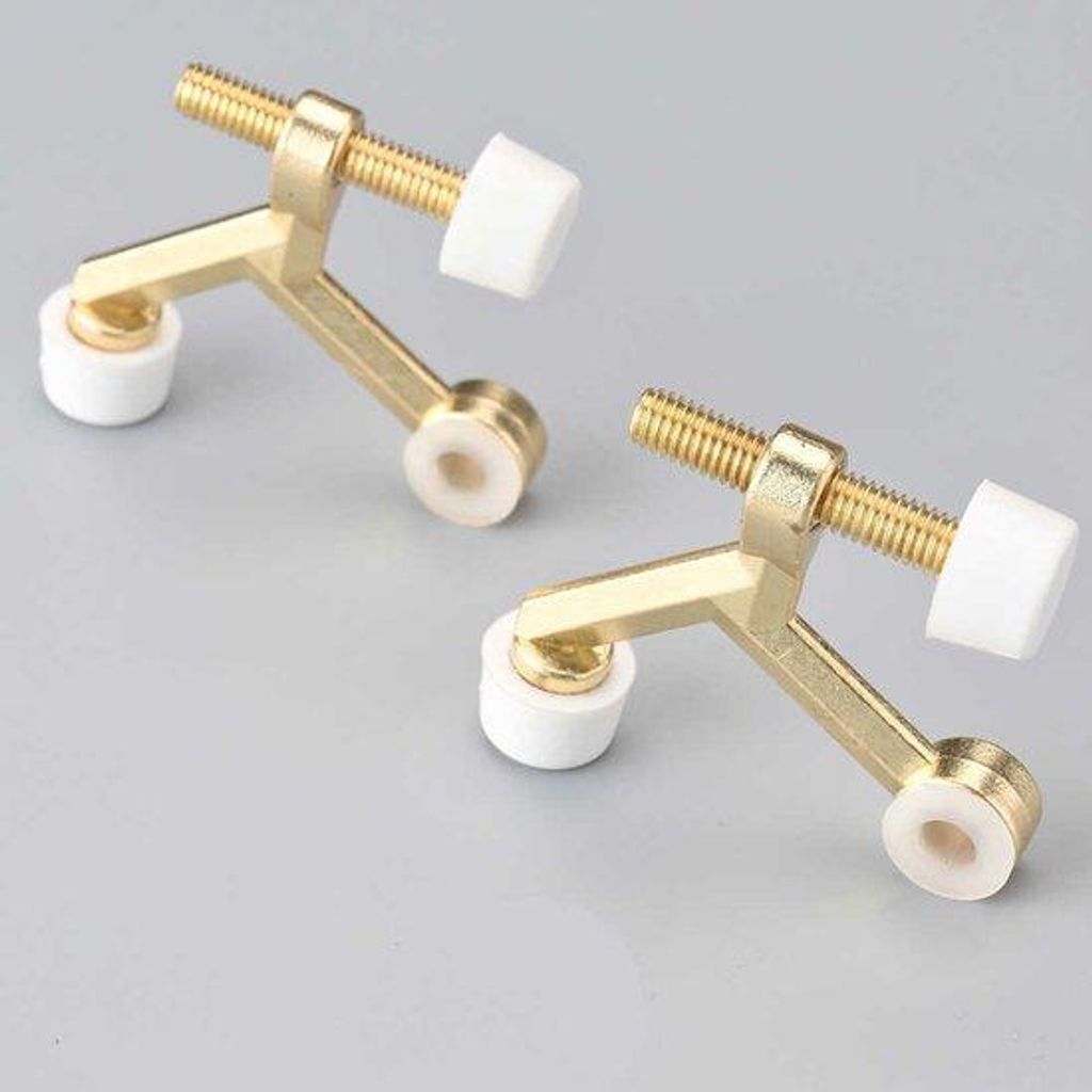 K-type Deurstopper, verstelbaar, gusseisen, Gold