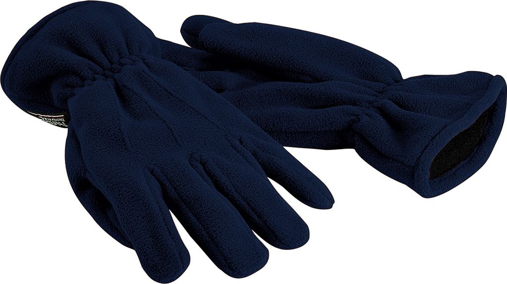 Beechfield Uni Thermo Winter Suprafleece Anti-Pilling Thinsulate Thermo-Handschuhe RW235 (L/XL) (Marineblau)
