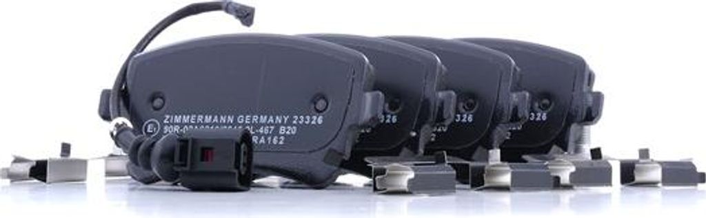 ZIMMERMANN Bremsbeläge Satz Hinten Bremsklötze für VW Transporter V Bus (7HB, 7HJ, 7EB, 7EJ, 7EF, 7EG, 7HF, 7EC) 23326.175.2