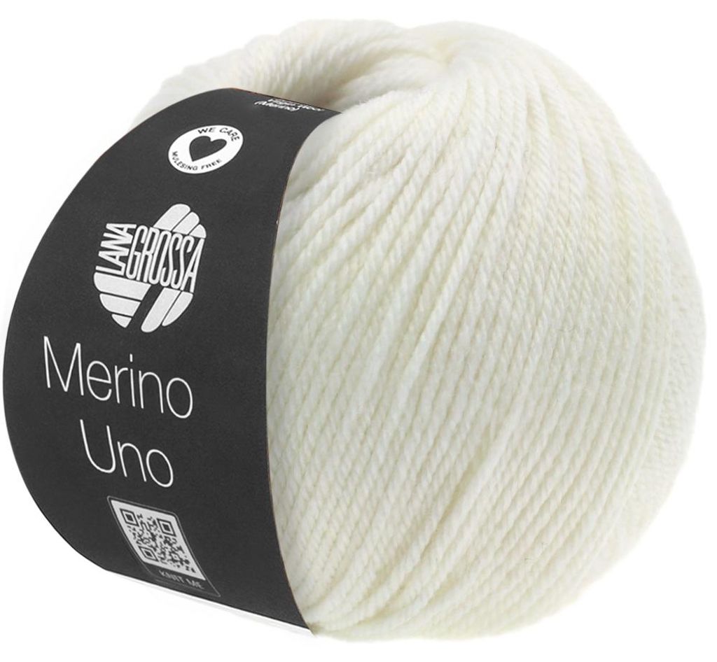 Lana Grossa MERINO UNO 50 g di Lana extra fine con finitura Immagine del prodotto  Immagine generata dall'IA