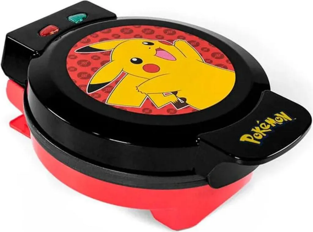 Gaufrier Électrique Pokémon Pikachu - Machine à Gaufres pour le Goûter