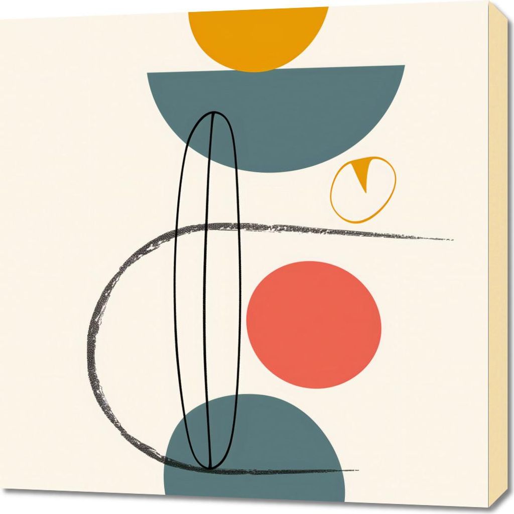 Bild 70x70cm Gleiche Kompositionen