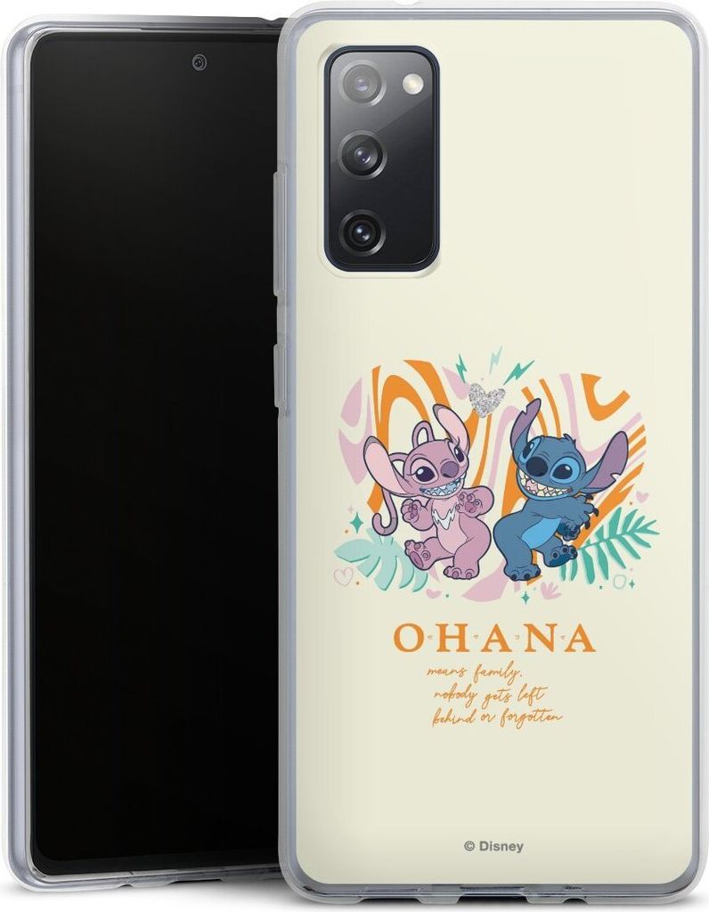 DeinDesign Handyhülle für Samsung Galaxy S20 FE 5G Silikon Hülle Case Smartphone Schutzhülle Disney Offizielles Lizenzprodukt Lilo & Stitch