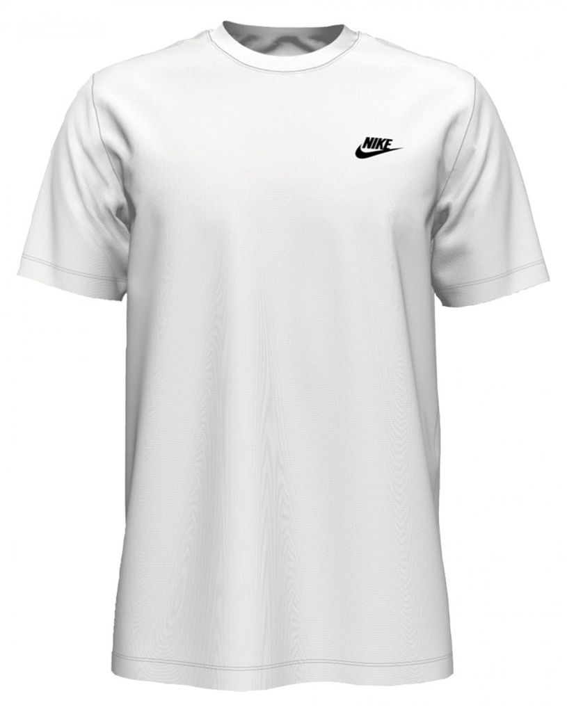 Nike NIKE SPORTS WEAR Club T-Shirt Herren weiß/schwarz Produktbild 