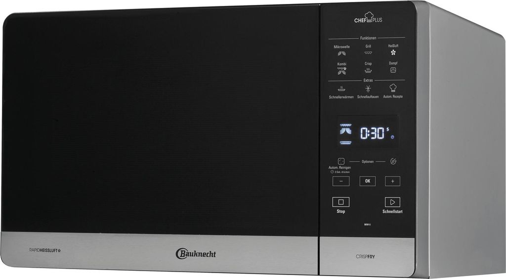 Bauknecht MW 49 SL, Blat, Mikrofalówka Solo, 25 l, 800 W, Zdjęcie produktu 