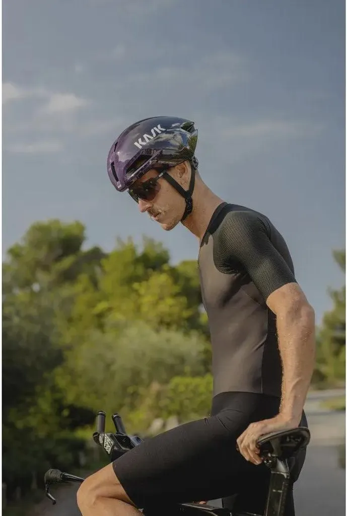 Kask Nirvana Casque Aérodynamique Violet L avec Ventilation Optimisée - 5