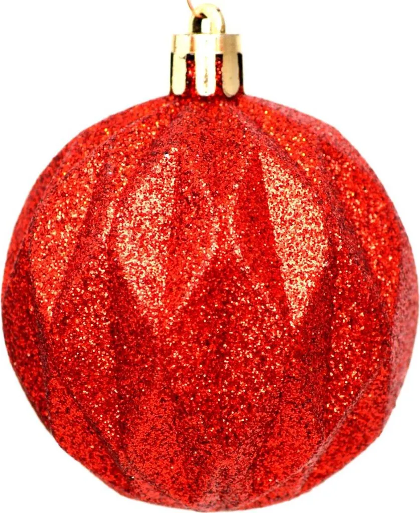 Lot de 35 boules de Noël 6 cm incassables pour décoration de fête - 12