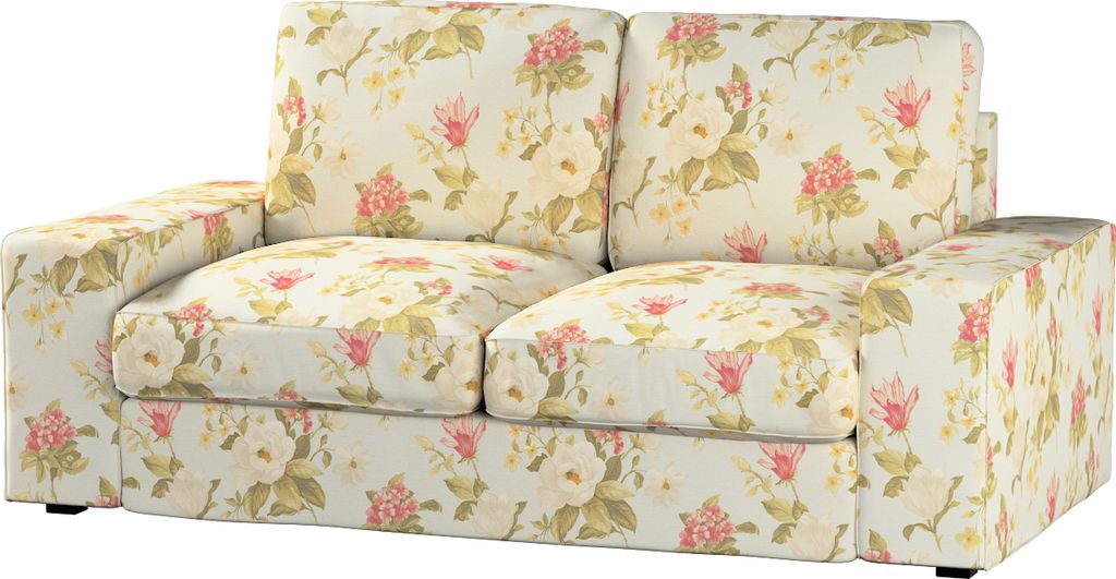 Dekoria Bezug für Kivik 2-Sitzer Sofa, blau-grün, Bezug für Sofa Kivik 2-Sitzer