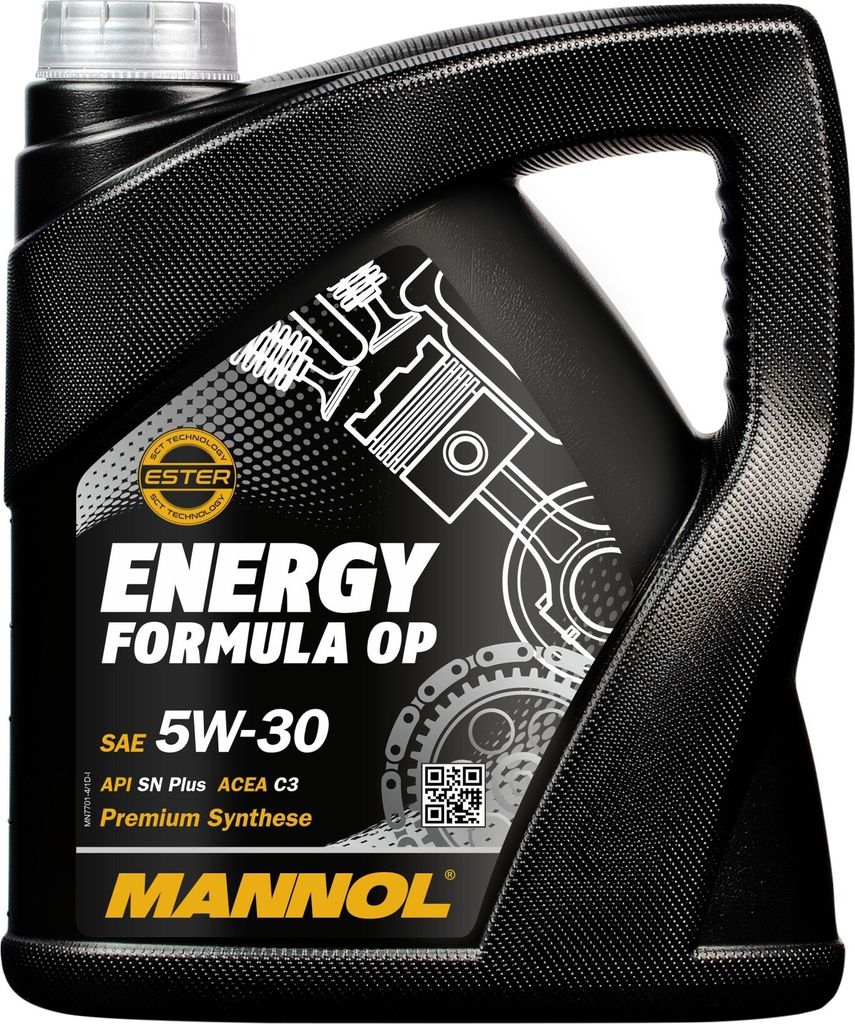 Mannol Neuware 07/2023 Auto Motoröl 5W30 Energy Formula Op Produktbild 