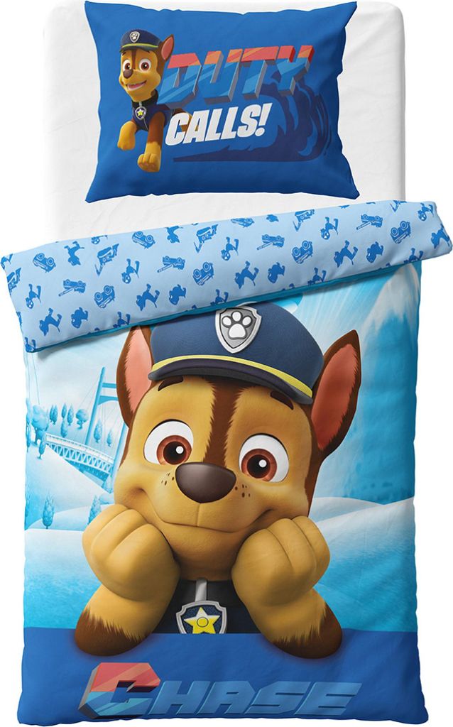 Kinderbettwäsche Paw Patrol Chase Cop