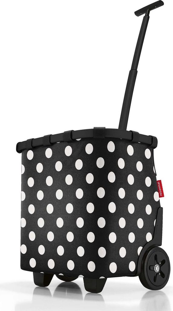 reisenthel Einkaufstrolley Carrycruiser Dots White schwarz Produktbild 