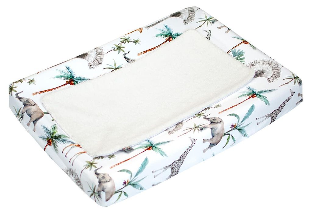Wickelauflagenbezug Safari - 70 x 50 cm - Mehrfarbig | by SEVIRA KIDS