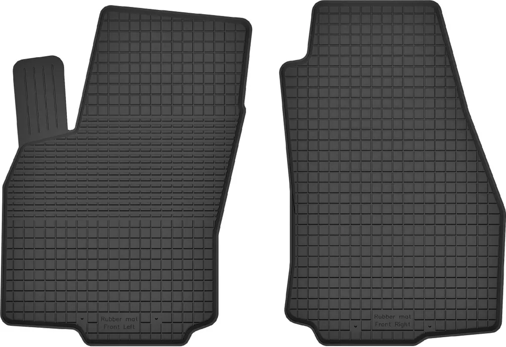 Tappetini in gomma con bordo alto per Opel Astra G / Astra H Perfetta vestibilità
