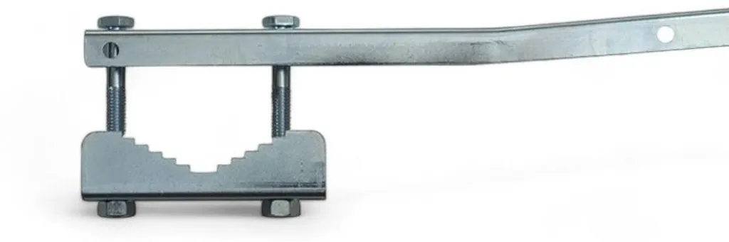 Séchoir balcon fixe antirouille en acier galvanisé 58 cm à visser