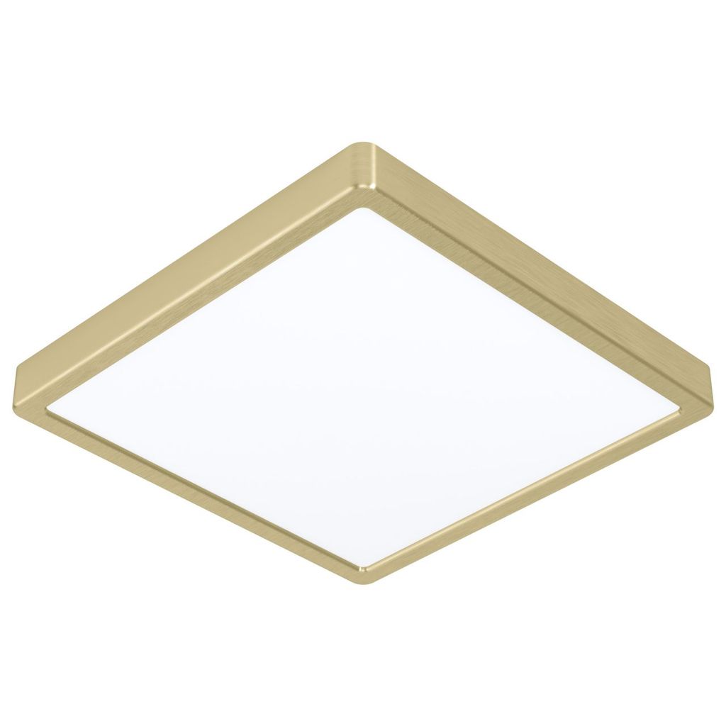 Eglo LED Deckenleuchte Fueva 5 messing 28,5 x 28,5 cm Produktbild 