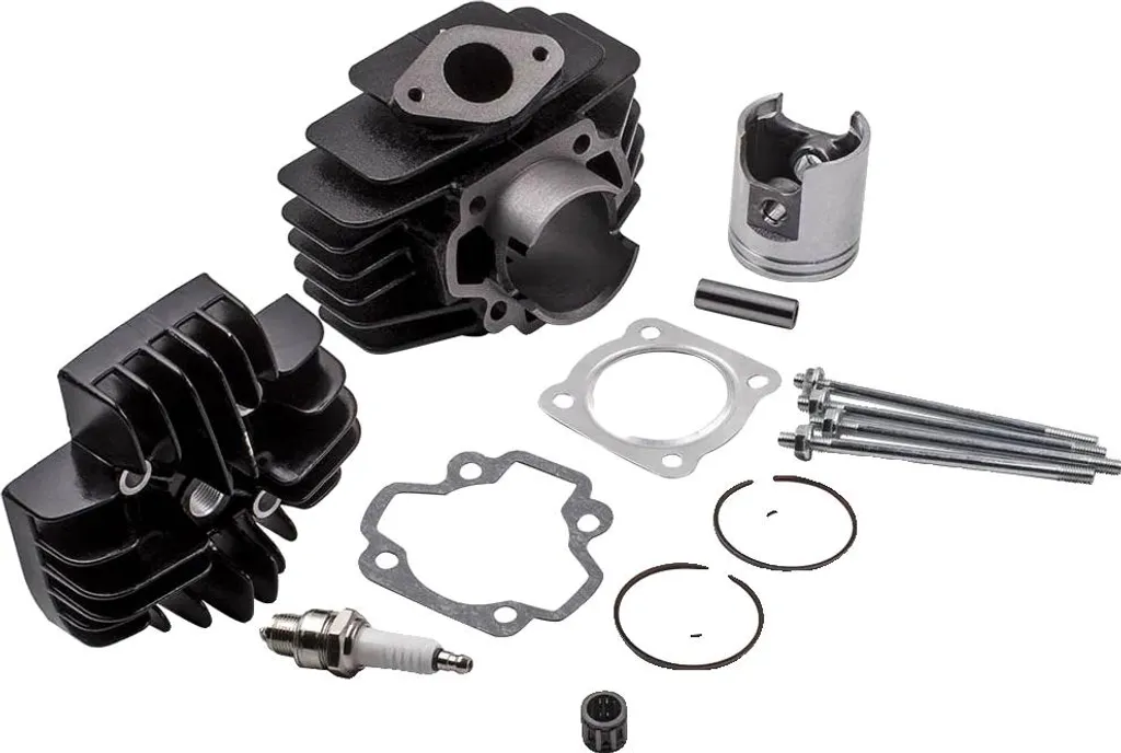 Cylindre Piston 60cc Alésage 44mm en Alliage Renforcé avec Joint Inclus