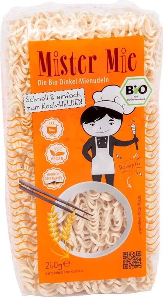 Mister Mie pasta istantanea biologica - farro 250g Immagine del prodotto 