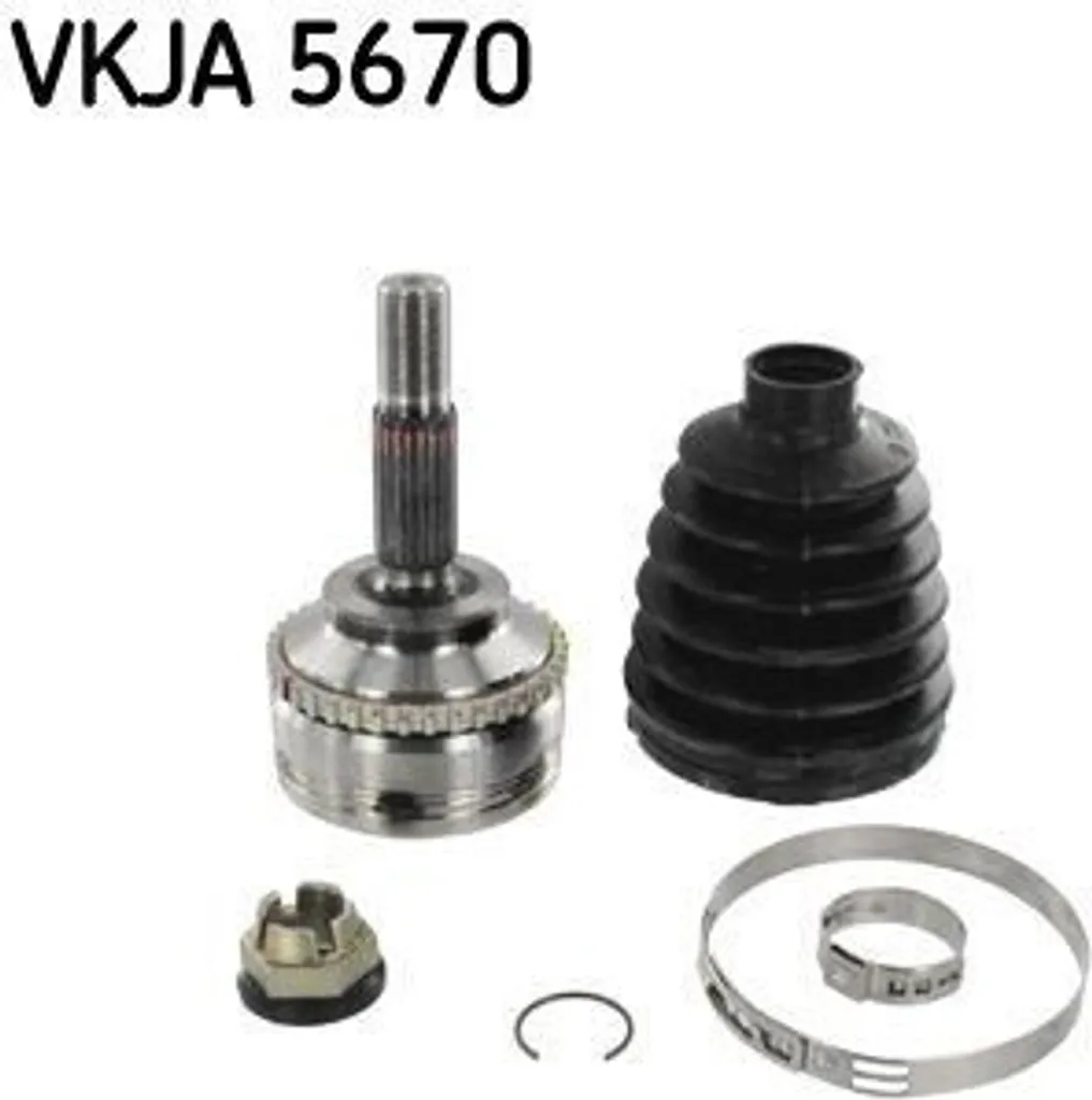 Kit de Joint Homocinétique SKF VKJA 5670 Transmission Renault Twingo I