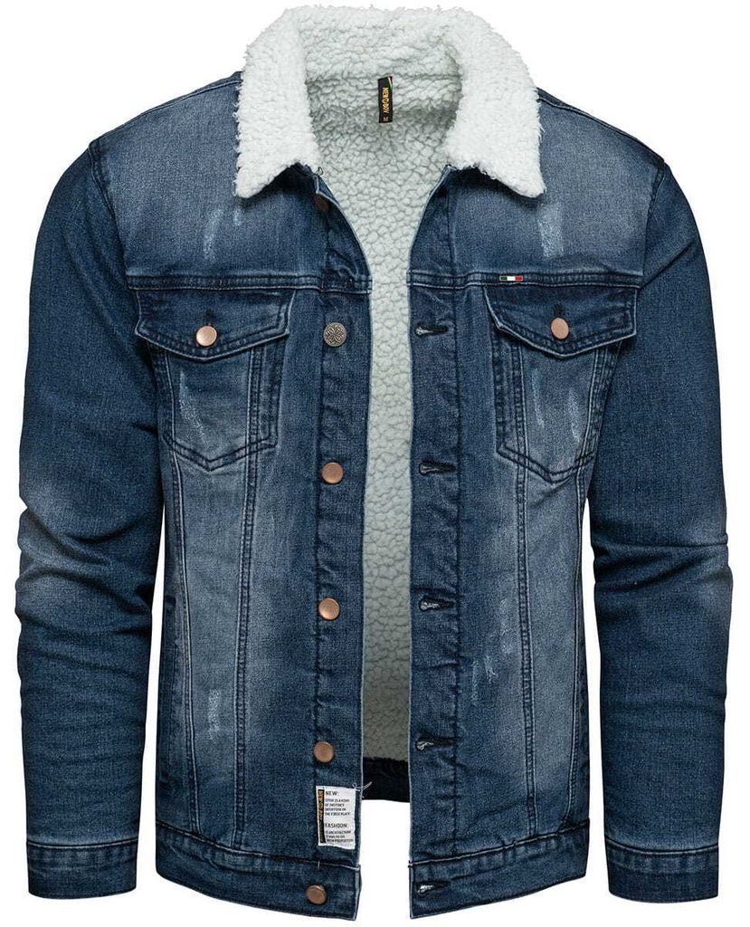 Recea Herren-Jeansjacke Briarroot jeans S