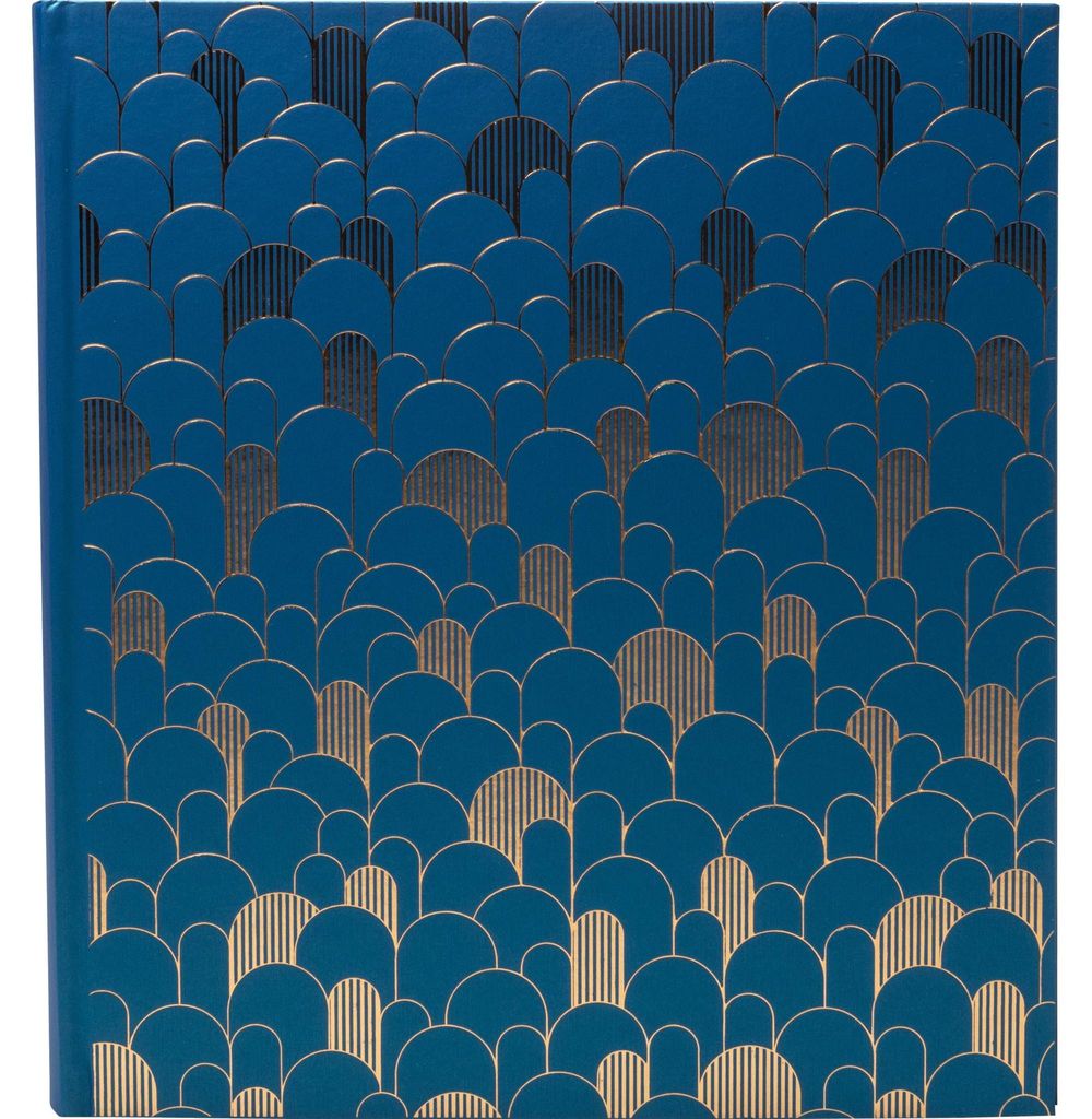 Exacompta 16096E Fotoalbum 60 čiernych strán Néo Déco Blue Obrázok produktu 