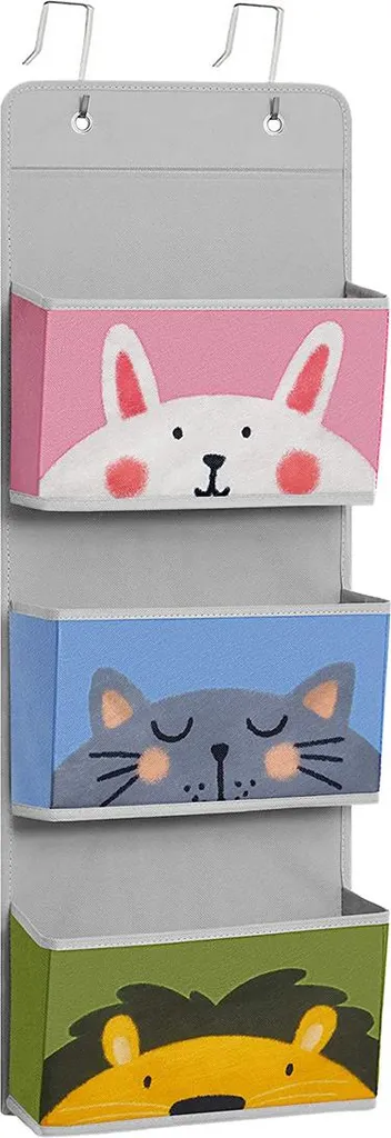 Rangement mural suspendu pour chambre bébé idéal couches et accessoires