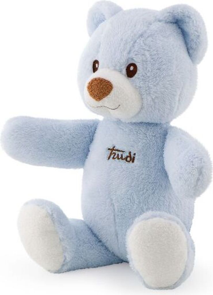 Trudi Plüschbär Cremino Blau M