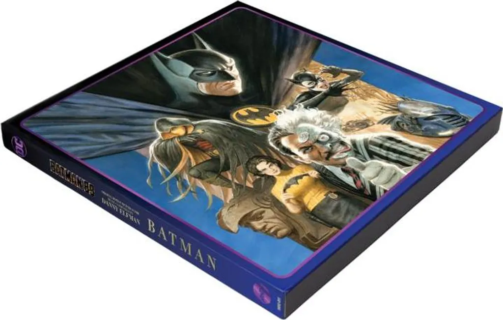 Batman 89 Score Danny Elfman Vinyle Coloré Box Set Édition Limitée