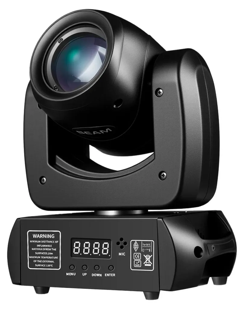 Projecteur lyre 120W à prisme 18 facettes haute luminosité MJ-OS-016